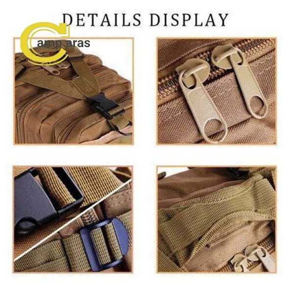 کوله تاکتیکال نظامی دوشی 25 لیتر TACTICAL — تصویر ۸