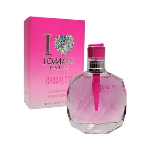 عطر ادکلن آی لاو لومانی پاریس کریستال کات | LOMANI / I LOVE LOMANI CRISTAL CUT 100ML EDP