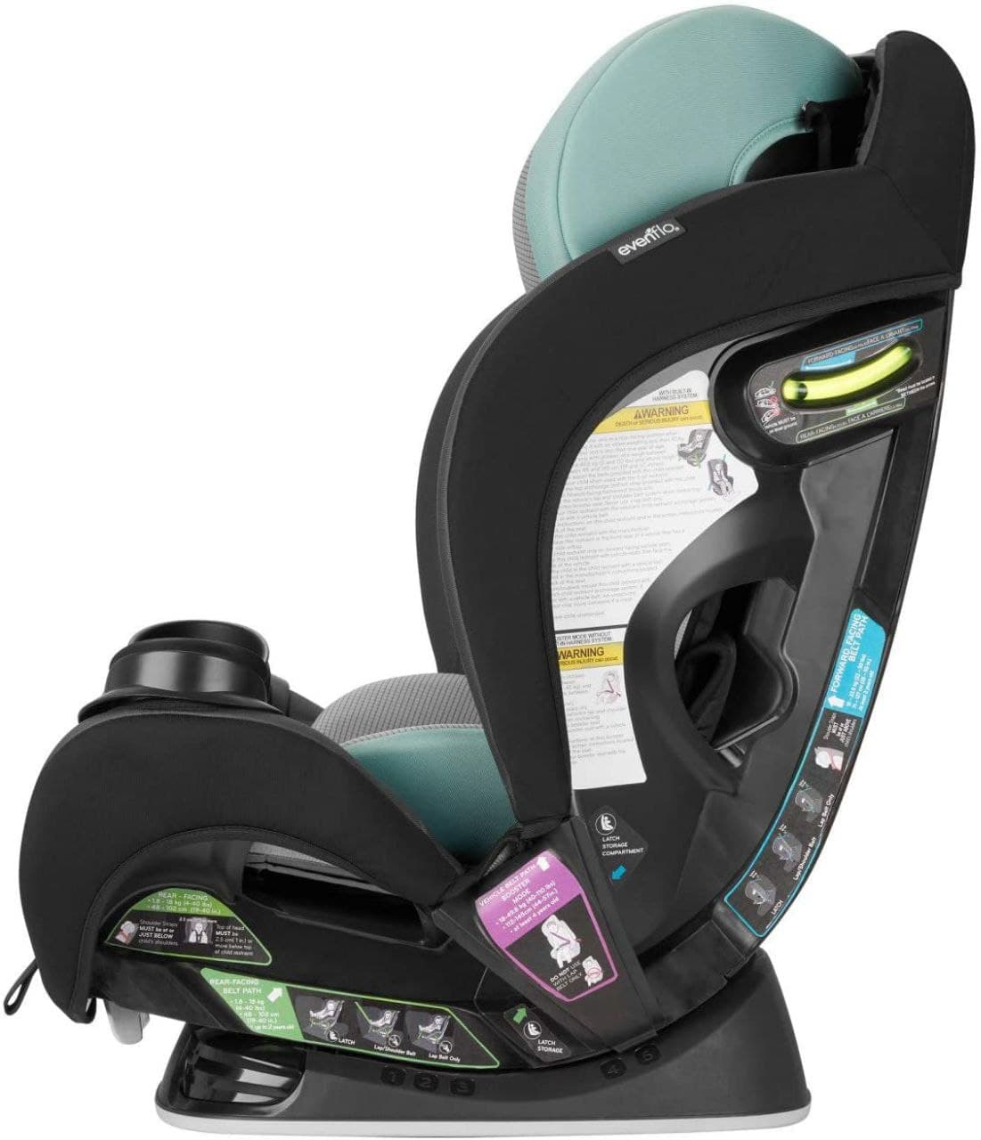 صندلی ماشین ایون فلو evenflo مدل every stage lx — تصویر ۸