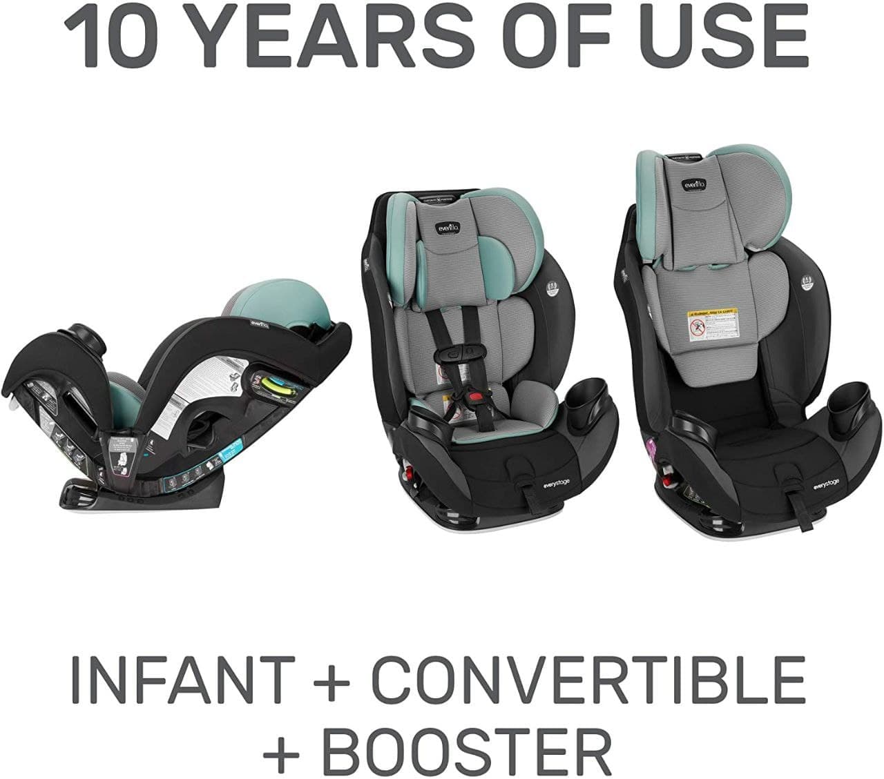 صندلی ماشین ایون فلو evenflo مدل every stage lx — تصویر ۷