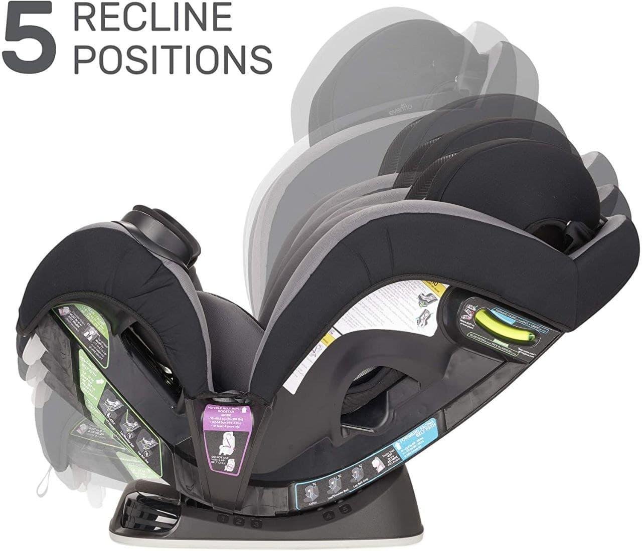 صندلی ماشین ایون فلو evenflo مدل every stage lx — تصویر ۴