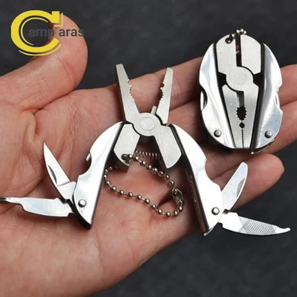انبردست جیبی همه کاره تاشو ضد زنگ مدل RH-24S — تصویر ۸
