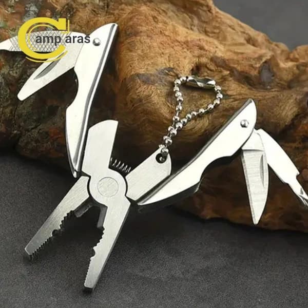 انبردست جیبی همه کاره تاشو ضد زنگ مدل RH-24S