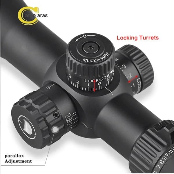 دوربین تفنگ دیسکاوری DISCOVERY HT 6-24X40 FFP اورجینال — تصویر ۴