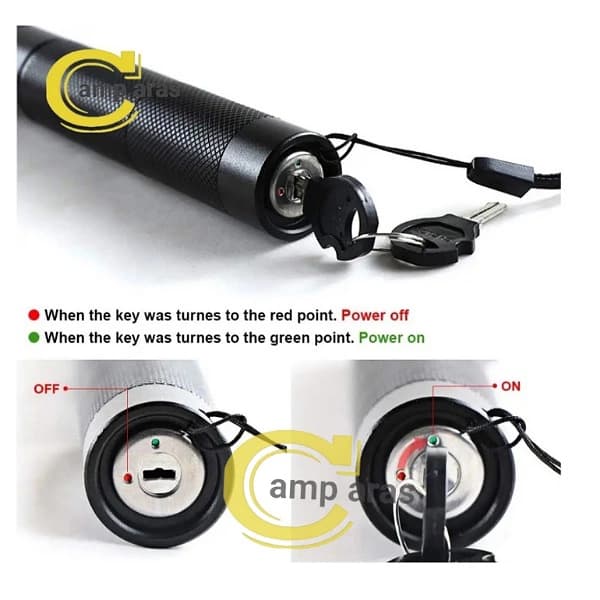 لیزر پوینتر شارژی نور سبز اورجینال MR-LASER 303 — تصویر ۵