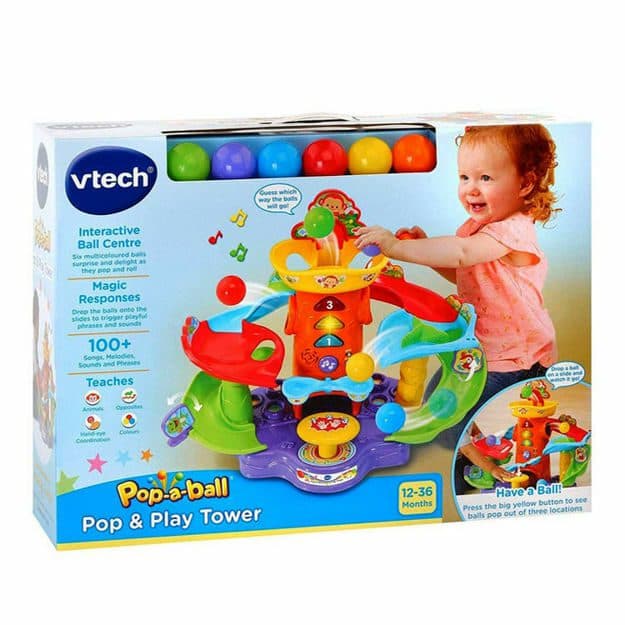 برج توپ‌ها وی تک مدل Vtech Pop a ball — تصویر ۸