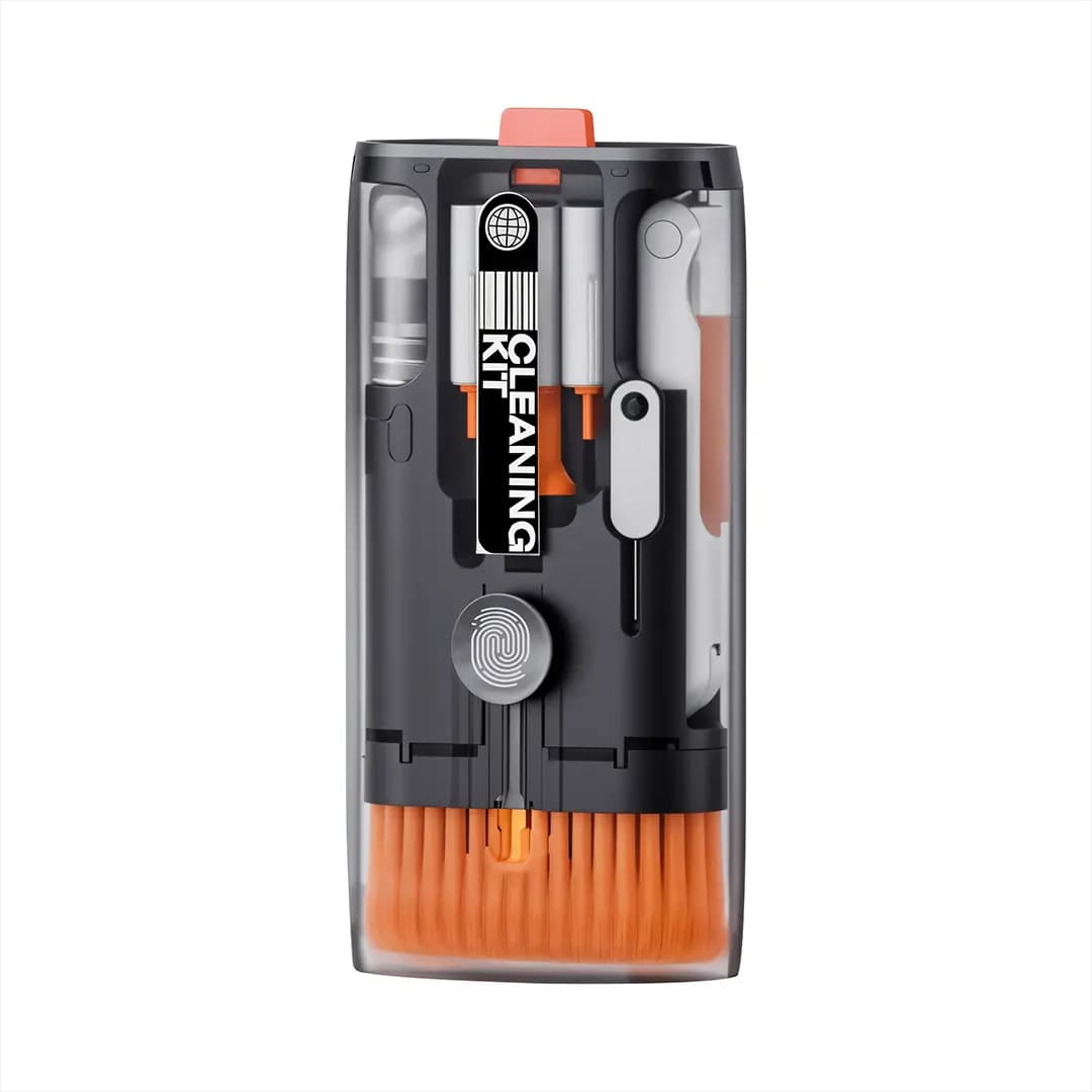کیت تمیز کننده لوازم دیجیتال 11 در 1 پرودو Porodo Cleaning Kit PD-LFST163-BK — تصویر ۴