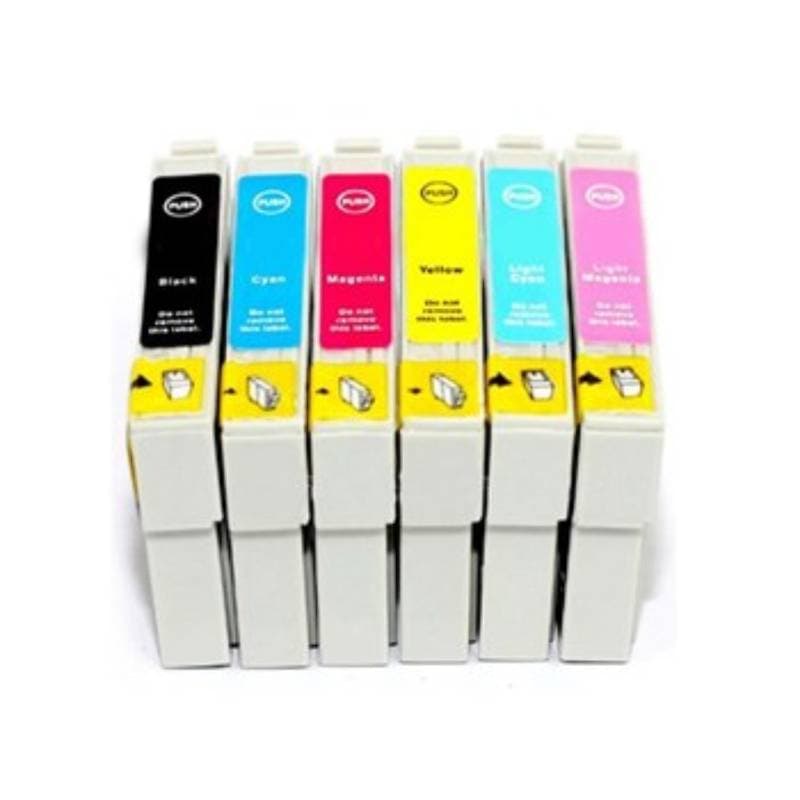 پک کارتریج جوهرافشان 6 رنگ مدل T081 اپسون