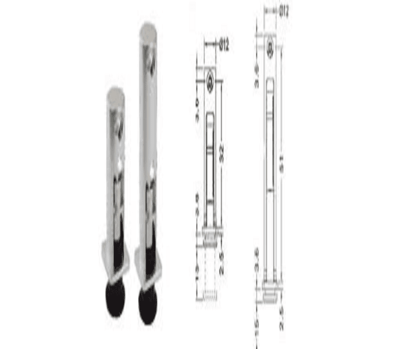 پایه شفتی 3.6 سانتیمتر کوتاه فانتونی کد M236