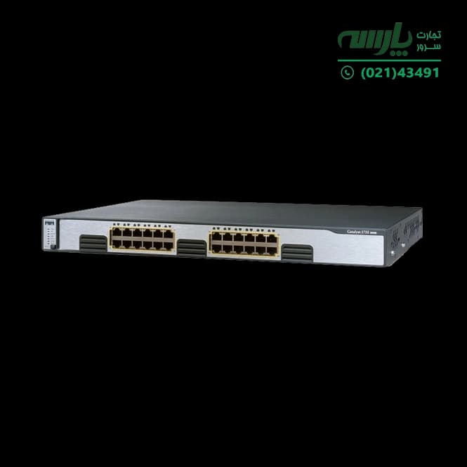 سوئیچ سیسکو WS-C3750G-24T-S — تصویر ۴