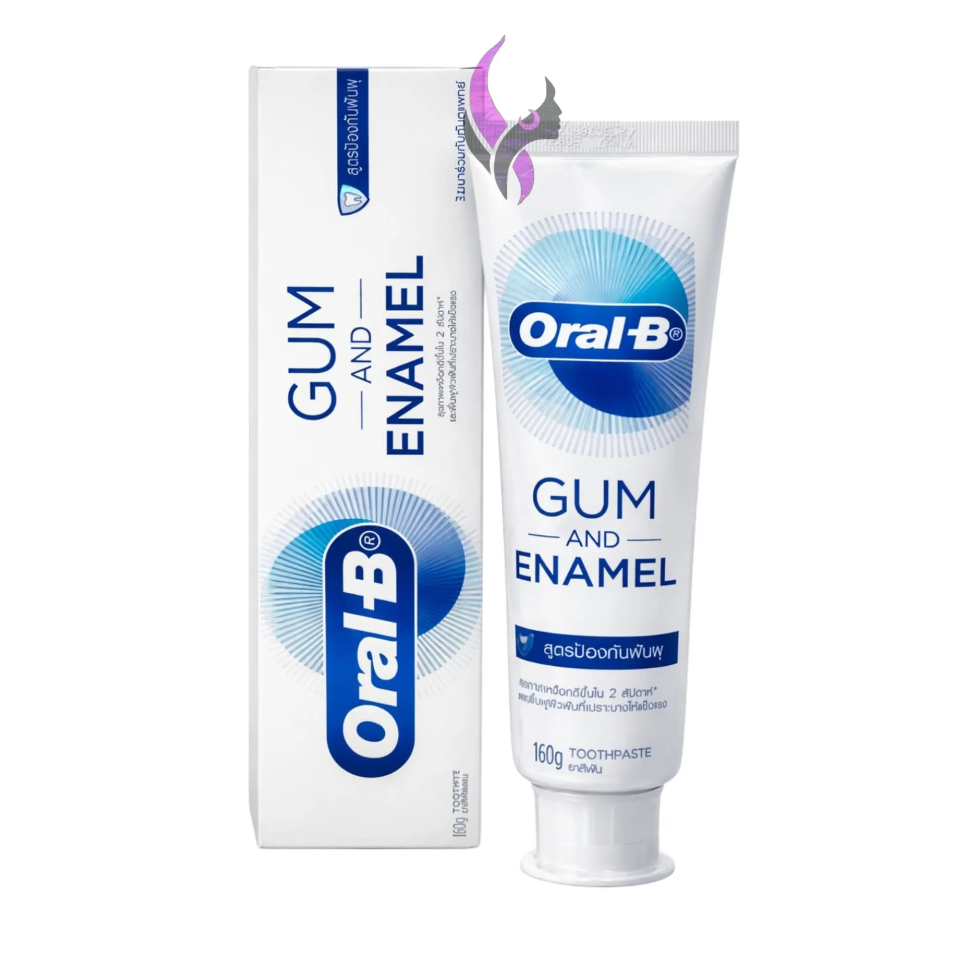خمیر دندان محافظ لثه و مینای دندان اورال بی مدل GUM AND ENAMEL حجم 160 گرم Oral-B