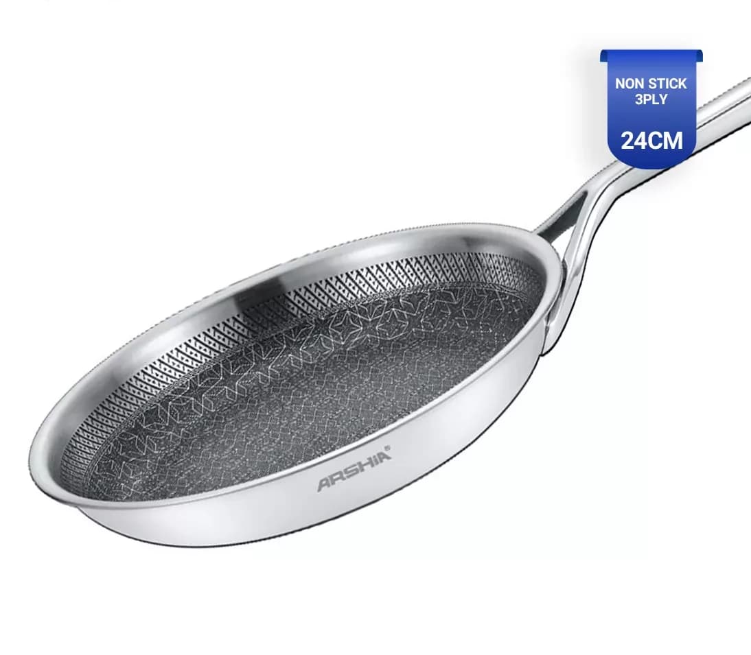 تابه 24 استیل لیزری عرشیا SS050-3165 — تصویر ۲