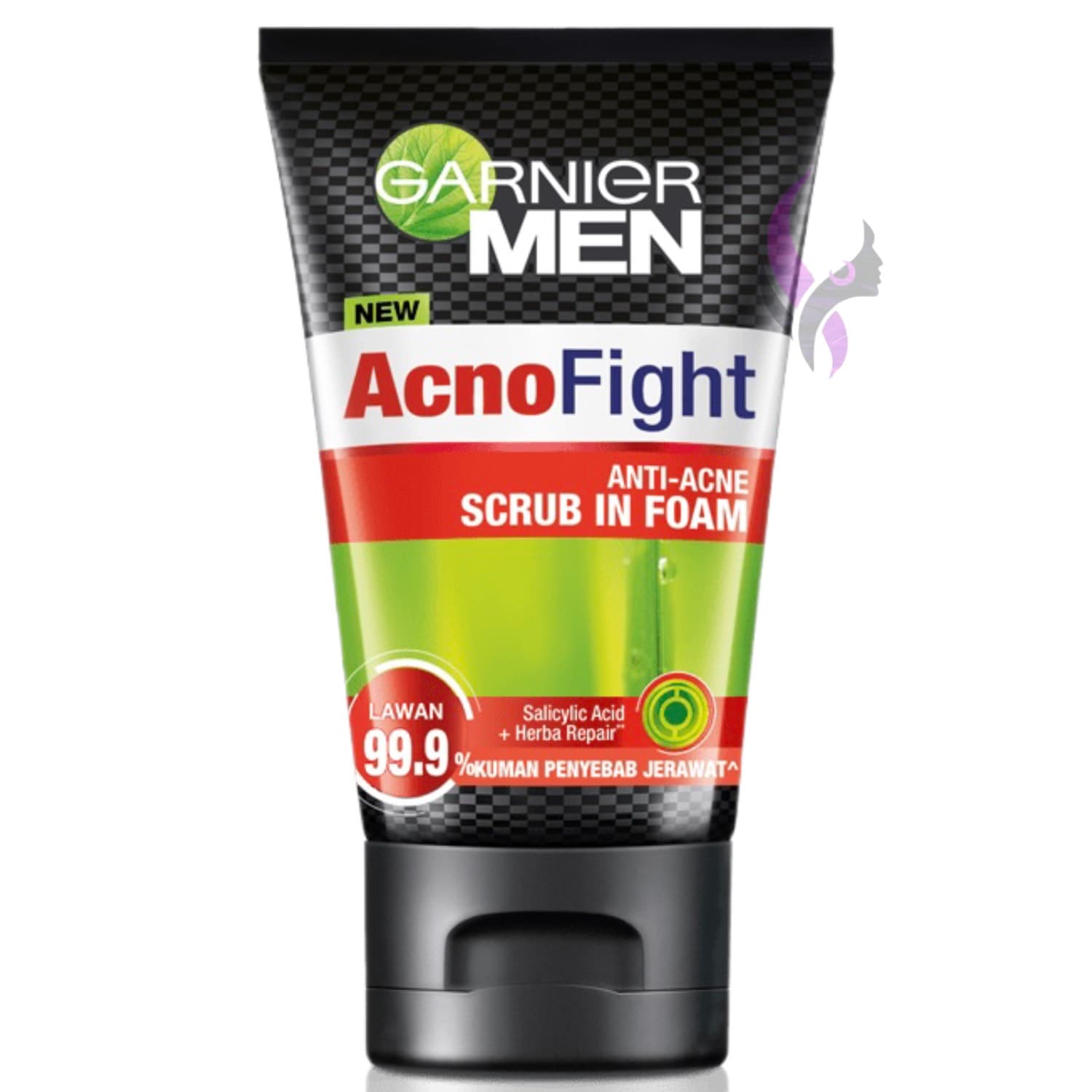 اسکراب فومی صورت مردانه گارنیر مدل Acno Fight