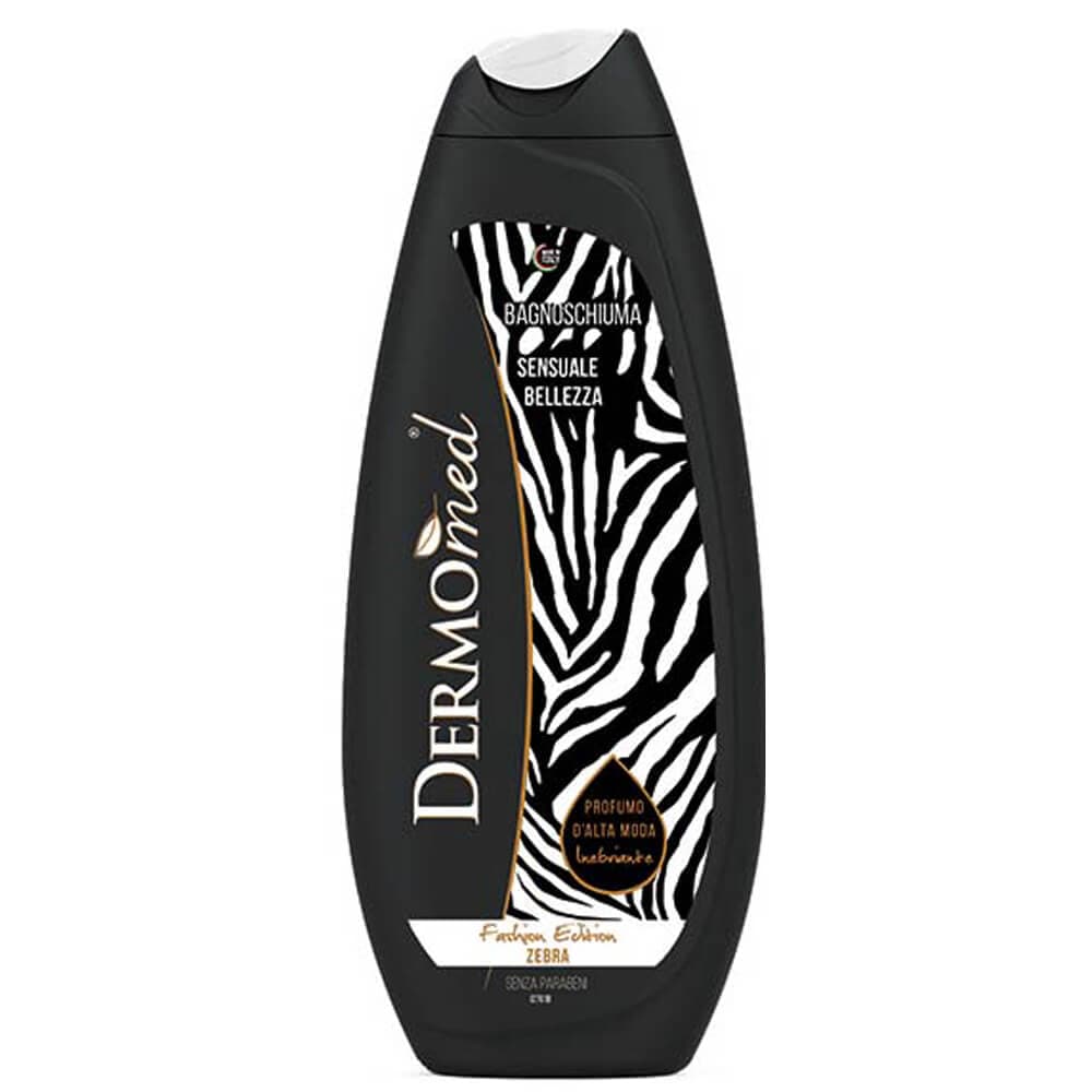 شامپو بدن زبرا Dermomed مدل Zebra Fashion Edition حجم 500 میلی
