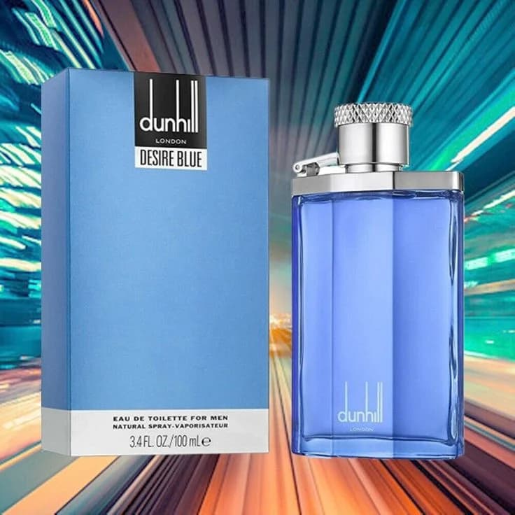 عطر دانهیل دیزایر بلو مردانه { دانهیل آبی } ادو تویلت ۱۰۰ میلی لیتر — تصویر ۹