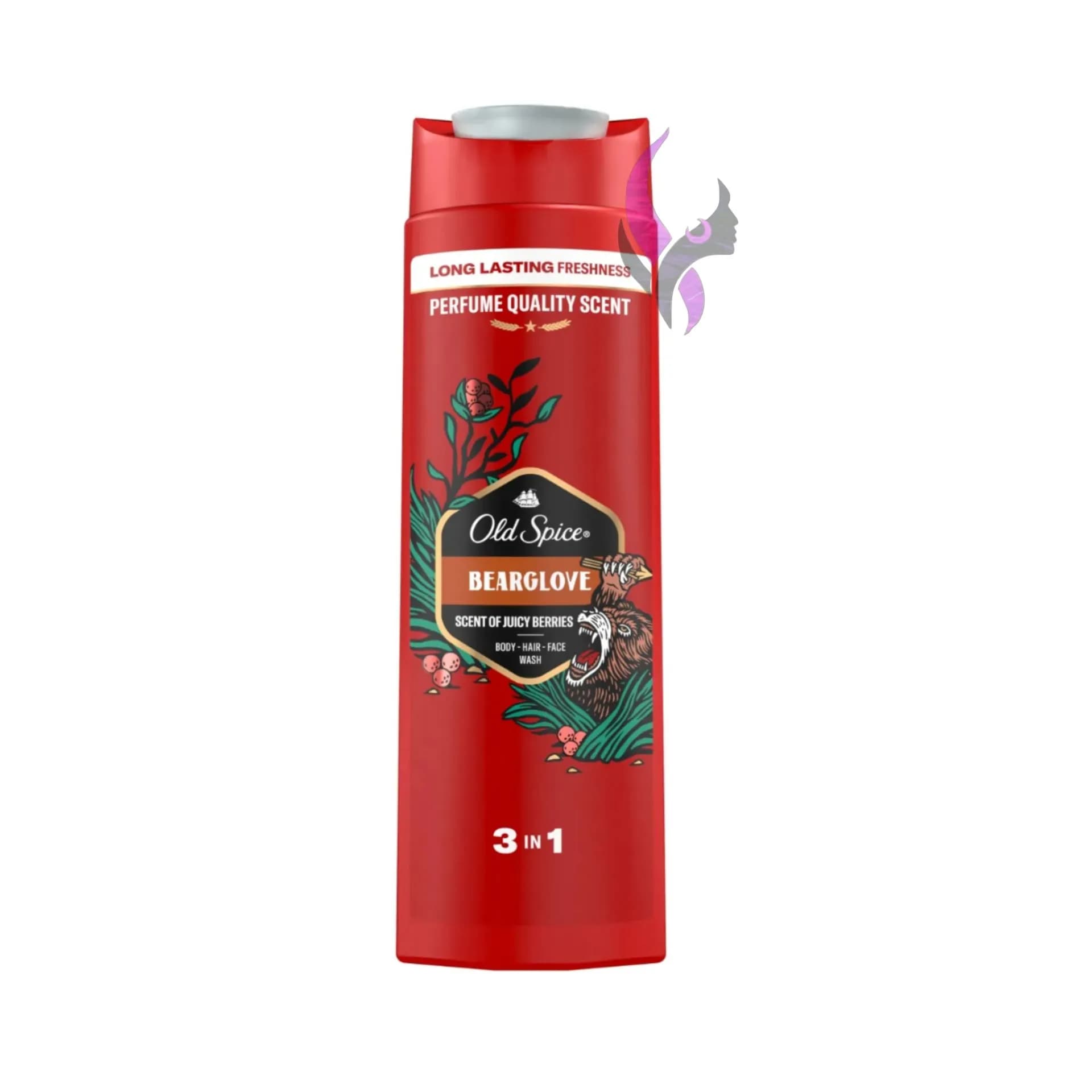 ژل دوش سر و بدن و صورت اولد اسپایس مدل BEARGOLOVE حجم 400 میل Old Spice