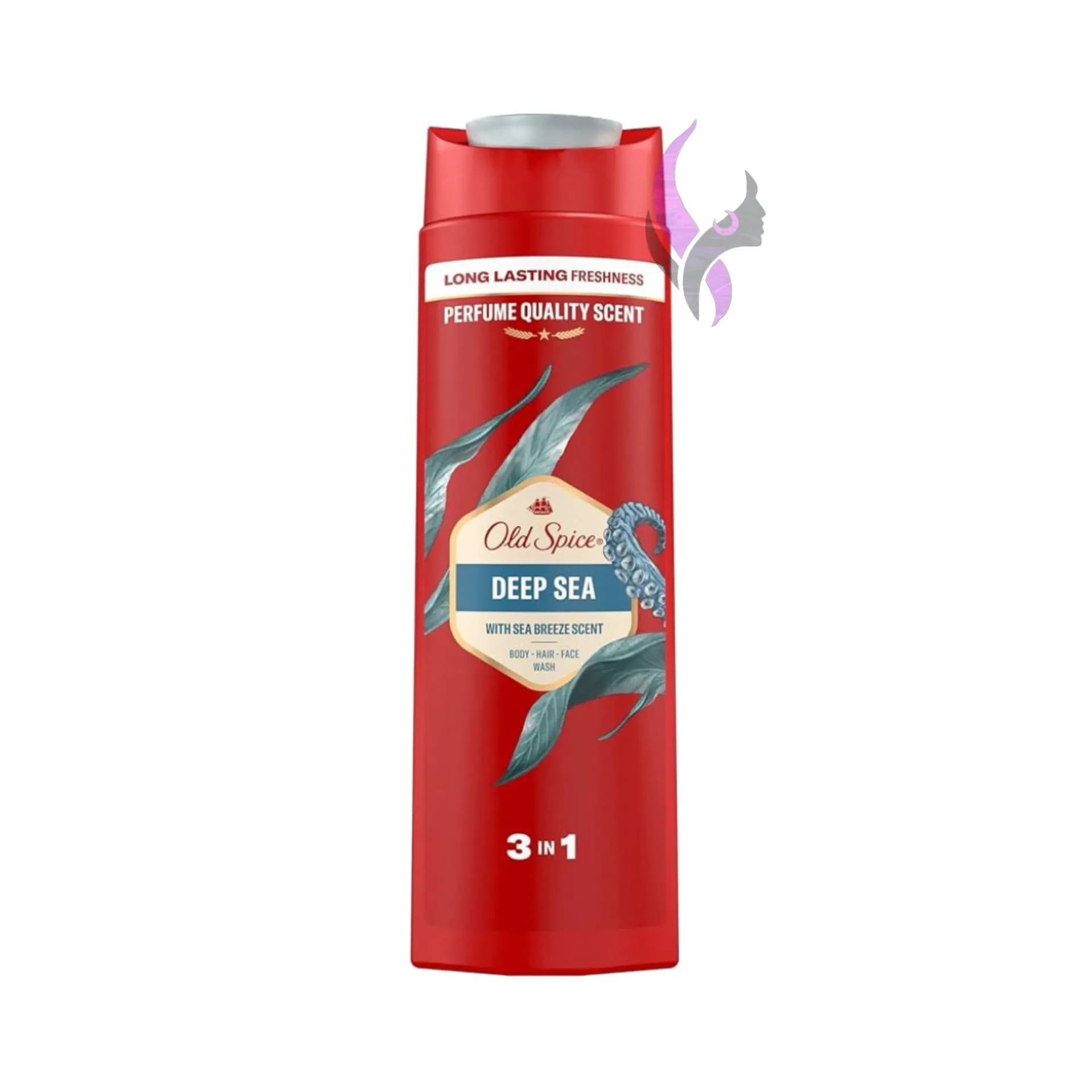 ژل دوش سر و بدن و صورت اولد اسپایس مدل DEEP SEA Old Spice