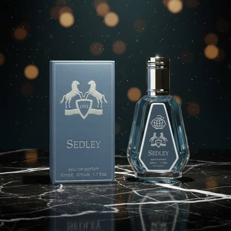 عطر ادکلن زنانه مردانه پرفیوم د مارلی سدلی فراگرنس ورد مدل سدلی (Fragrance World Sedley) حجم 50 میل — تصویر ۲