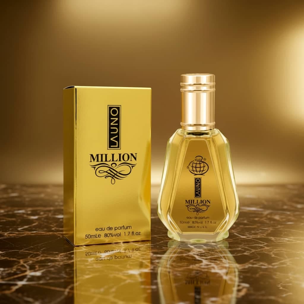 عطر ادکلن مردانه پاکو رابان وان میلیون فراگرنس ورد مدل لائونو (Fragrance World 1 Million La Uno ) حجم 50 میل