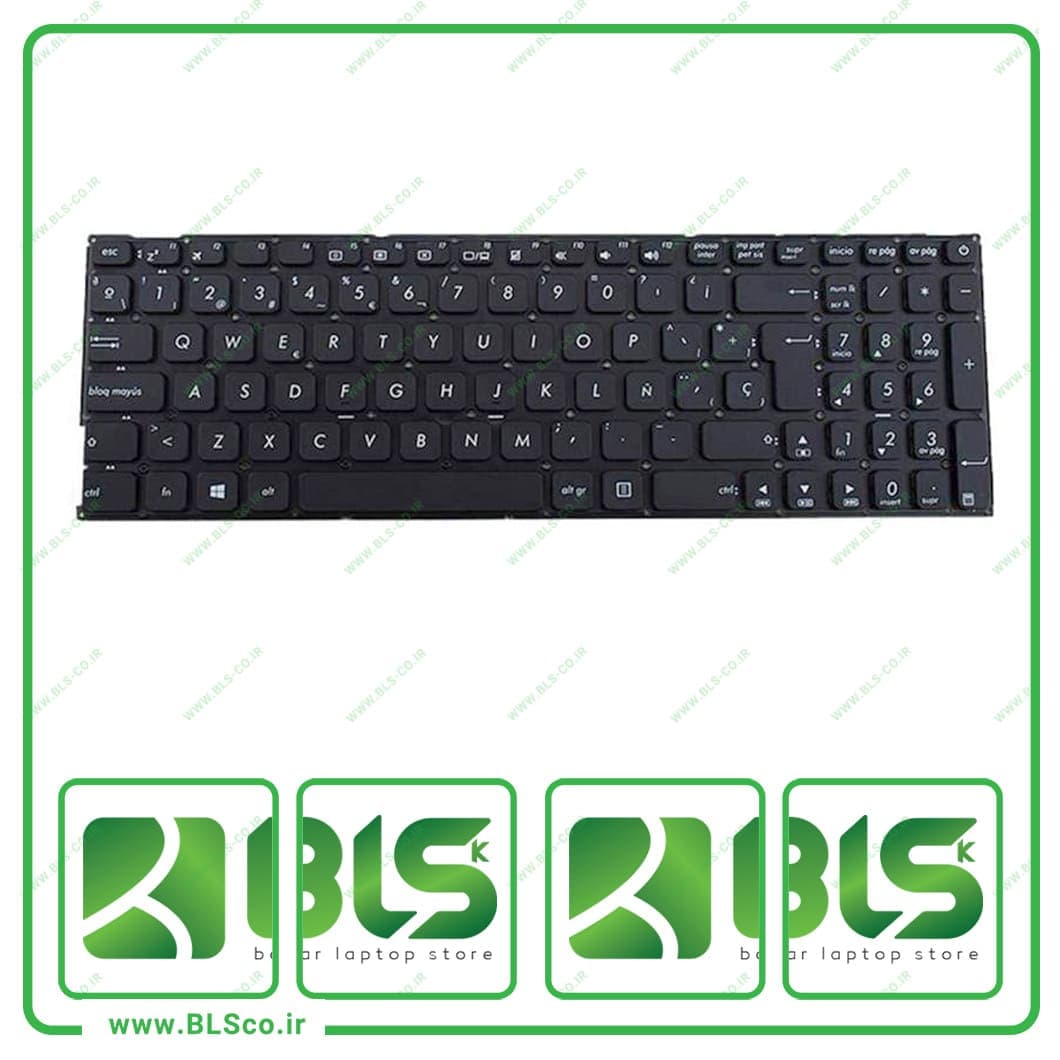 کیبورد لپ تاپ ایسوس Asus X541 اینتر بزرگ