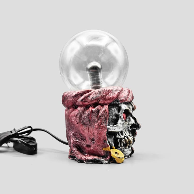 چراغ پلاسما اسکلتی مدل Half Skull کد Ang670 — تصویر ۶