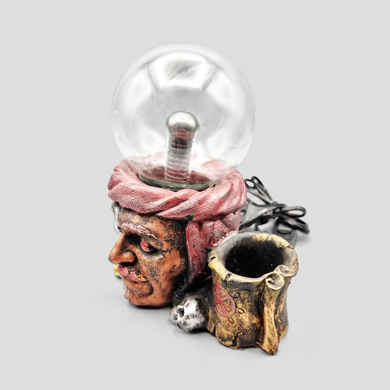 چراغ پلاسما اسکلتی مدل Half Skull کد Ang670 — تصویر ۷