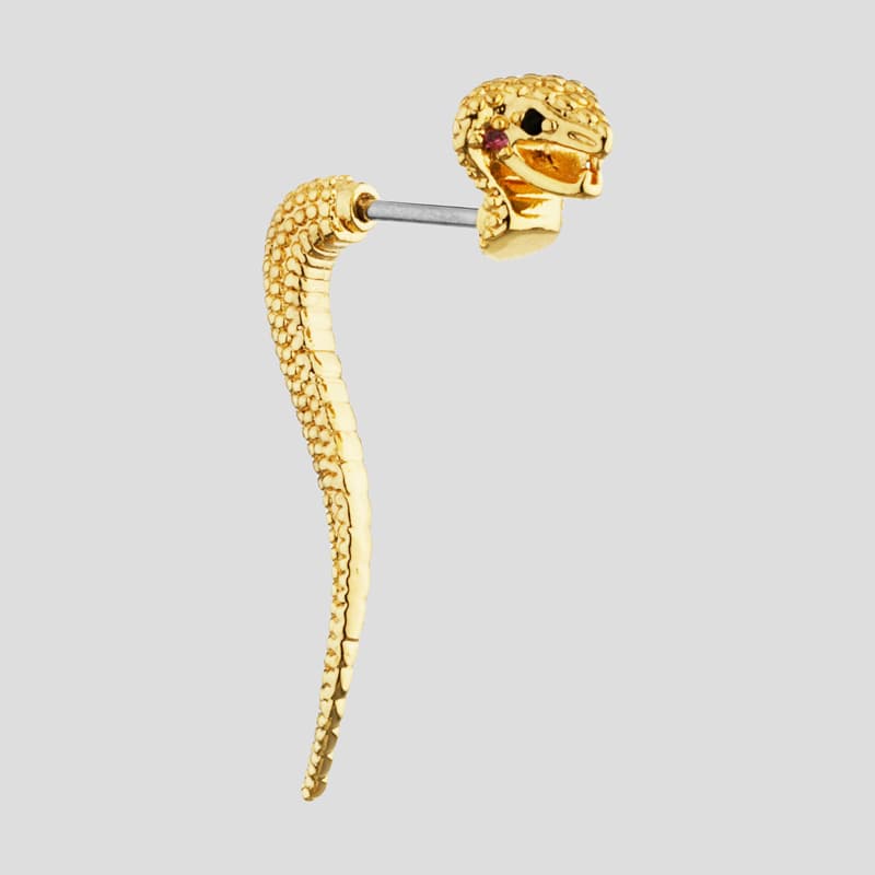 پیرسینگ طرح مار مدل Cobra کد Hsn-918d7 — تصویر ۴