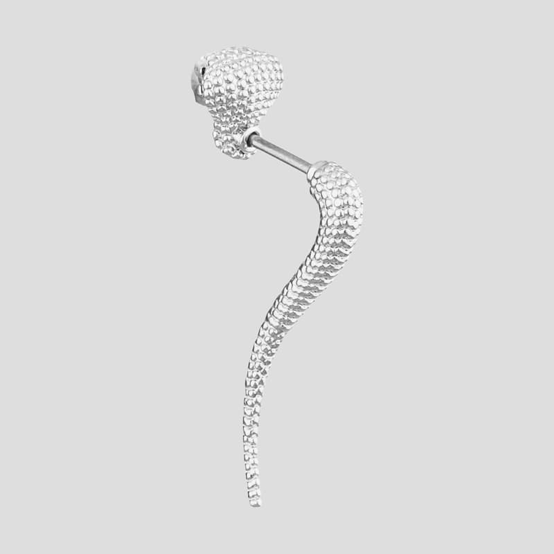 پیرسینگ طرح مار مدل Cobra کد Hsn-918d7 — تصویر ۶