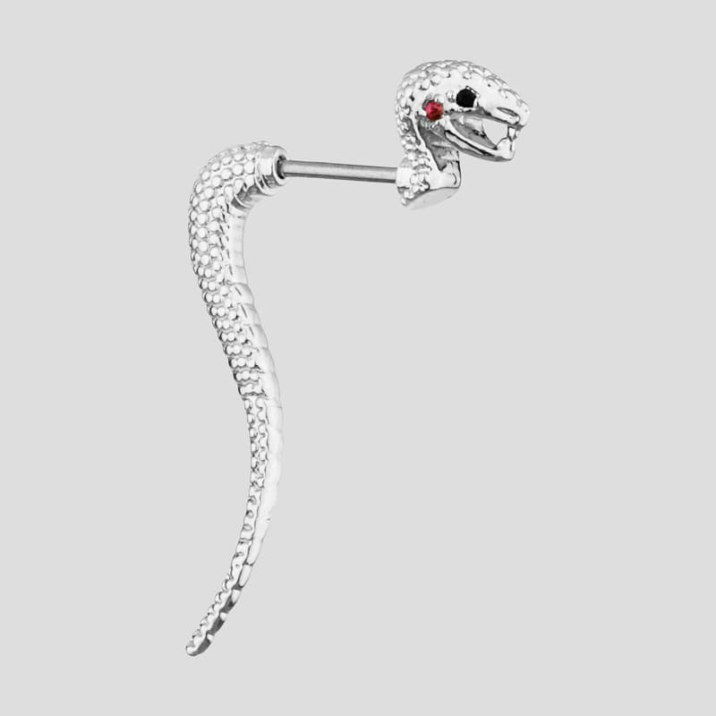 پیرسینگ طرح مار مدل Cobra کد Hsn-918d7 — تصویر ۵