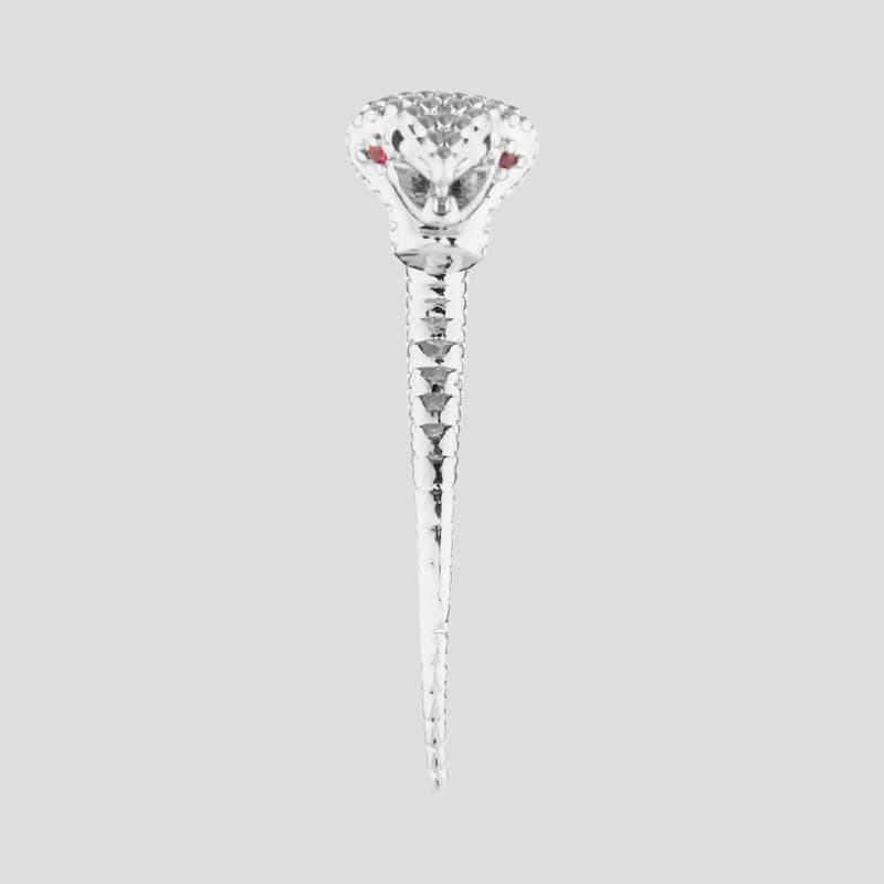 پیرسینگ طرح مار مدل Cobra کد Hsn-918d7 — تصویر ۳