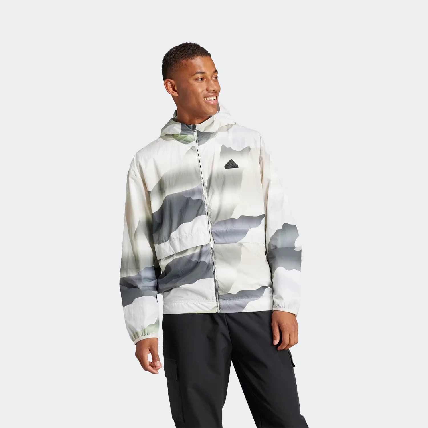 بادگیر مردانه آدیداس City Escape Full-Zip Hoodie — تصویر ۲