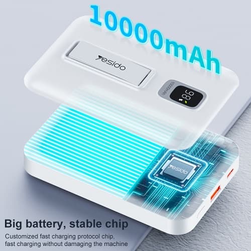 پاوربانک مگ سیف یسیدو YESIDO YP45 ظرفیت 10000MAH — تصویر ۲