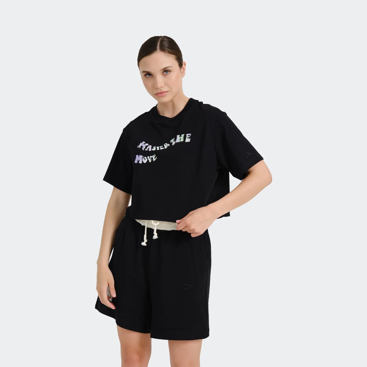 کراپ تیشرت زنانه آنتا مدل Anta Master The Move Women Lifestyle T-Shirt