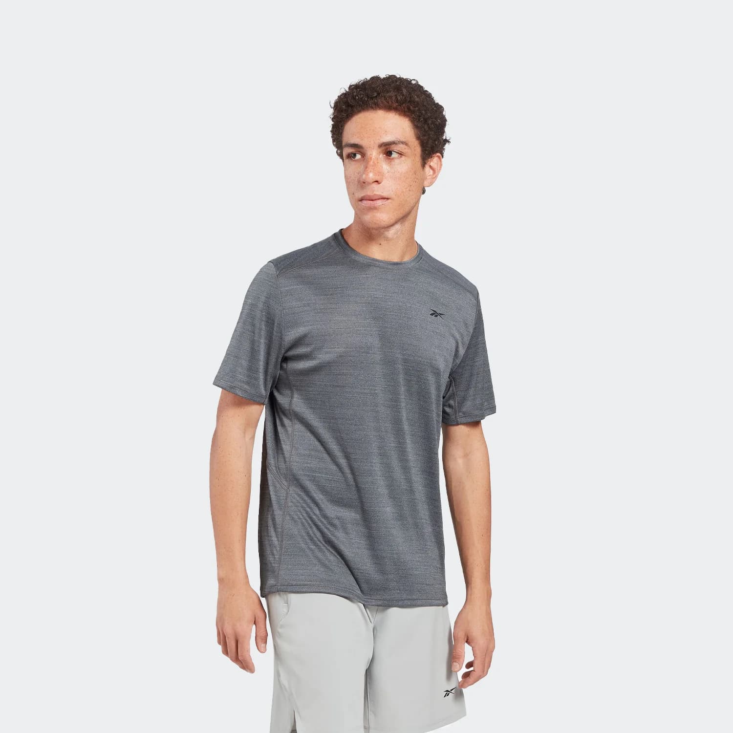 تیشرت مردانه ریباک مدل Melange Athlete T-Shirt — تصویر ۵