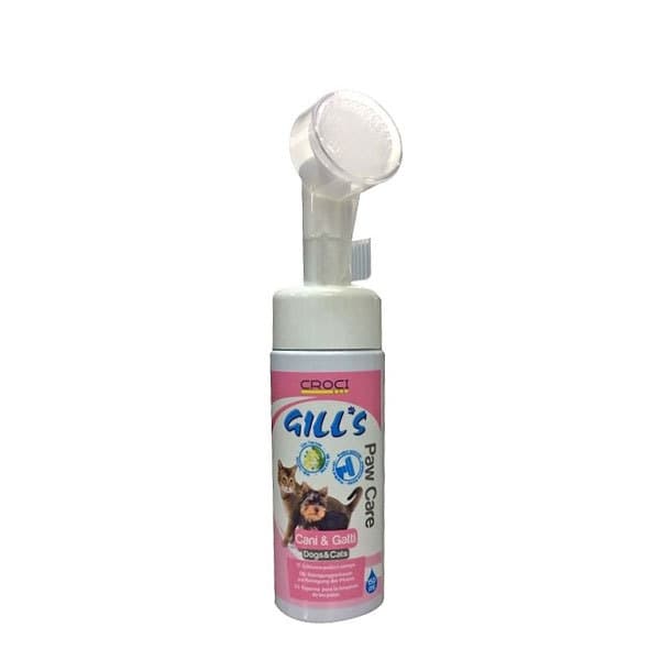 فوم نظافت دست و پای سگ و گربه جیلز – Gills Paw Care Foam