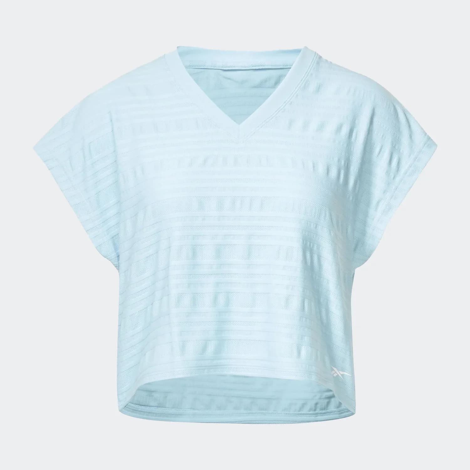 کراپ تیشرت زنانه ریباک مدل Perforated T-Shirt