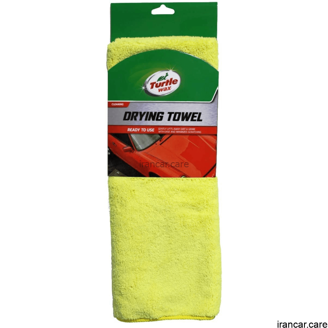حوله خشک کن بدنه خودرو مایکرو فایبر 60*80 TURTLE WAX DRYING TOWEL
