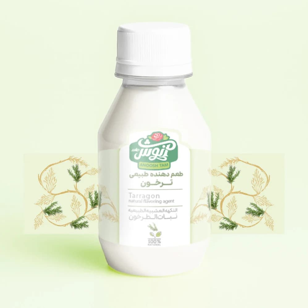 عصاره طبیعی ترخون 120cc آنوش طعم