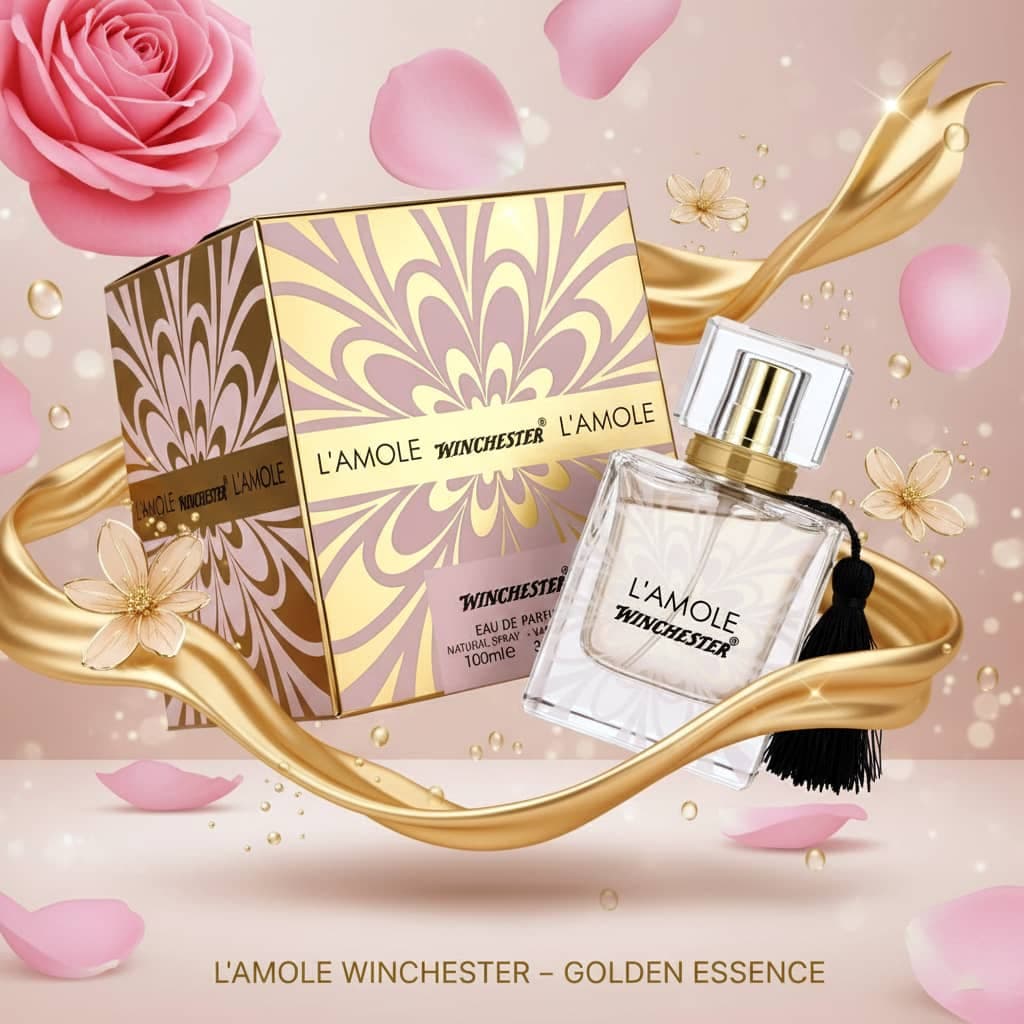 عطر ادکلن زنانه لالیک لامور وینچستر فرانسه مدل لامول (Royality Wenchistr L’Amole) حجم 100 میل — تصویر ۴