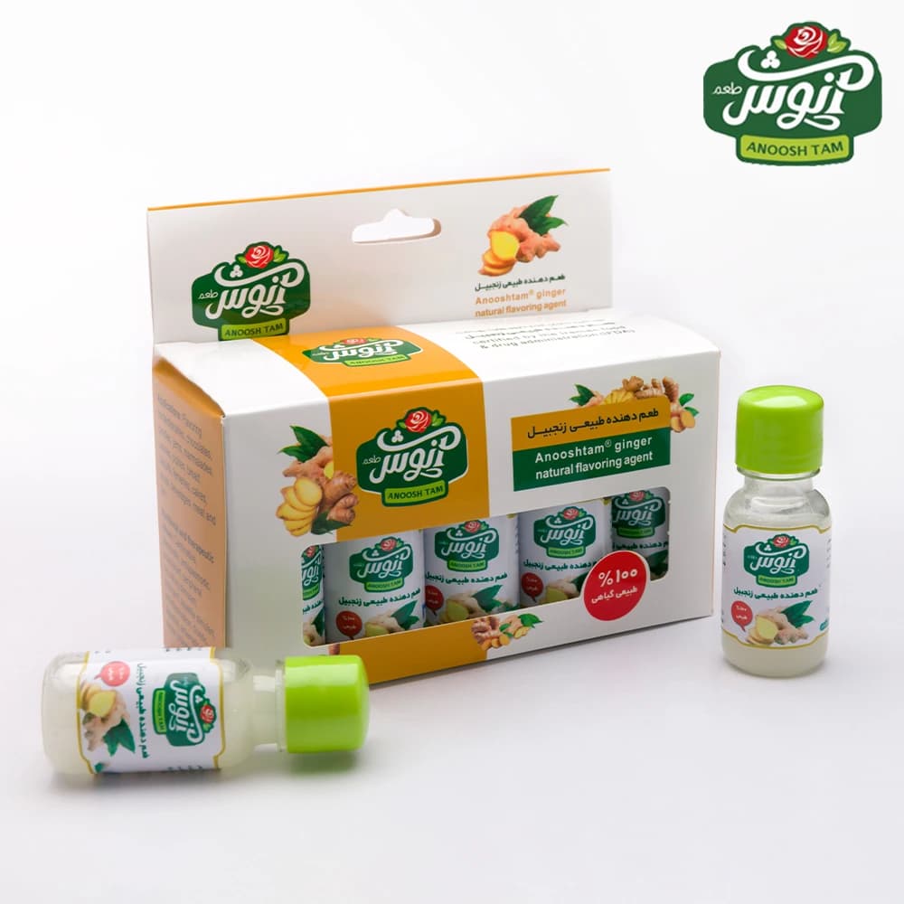 پکیج 10عددی عصاره زنجبیل آنوش طعم (150cc)