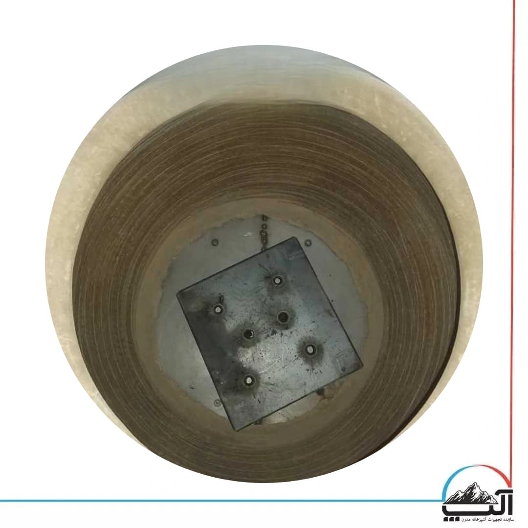 تنور گلی رستورانی استیل چهار نان 80*80 چرخ دار سنگین — تصویر ۲