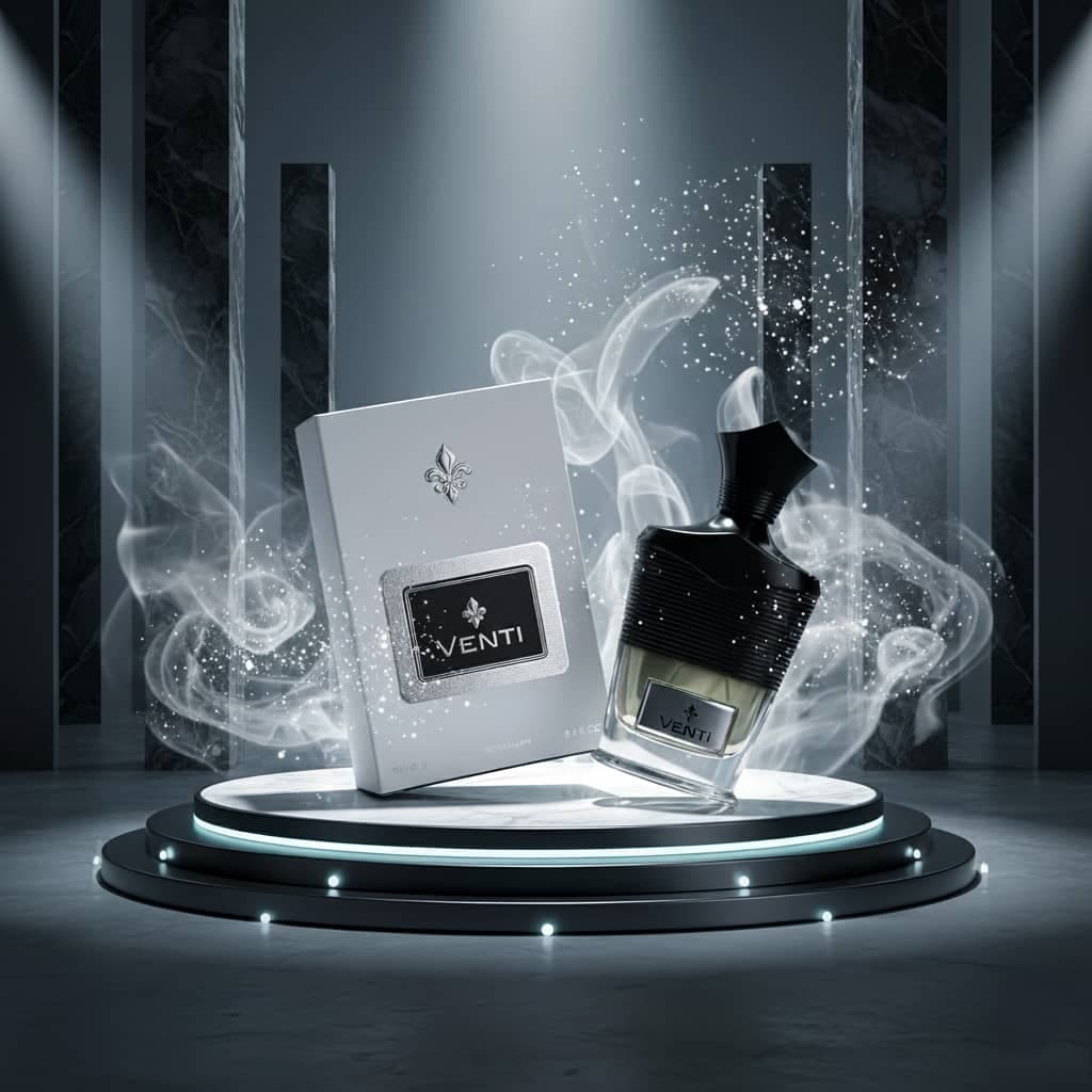 عطر ادکلن مردانه کرید اونتوس فراگرنس ورد مدل ونتی (Fragrance World Venti) حجم 100 میل — تصویر ۲
