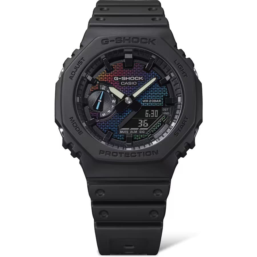 ساعت کاسیو G-SHOCK مردانه مدل GA-2100RW-1A — تصویر ۵
