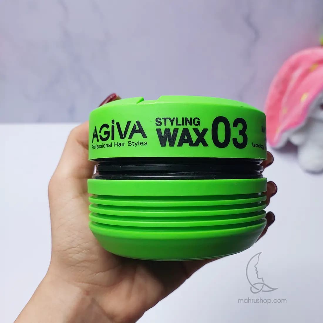 واکس مو آگیوا AGIVA 03 مدل Matte Look حجم 175 میلی لیتر — تصویر ۲