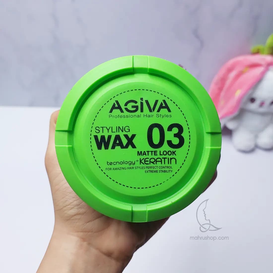 واکس مو آگیوا AGIVA 03 مدل Matte Look حجم 175 میلی لیتر