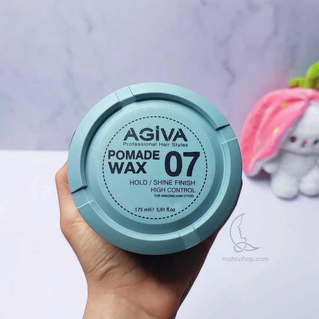 واکس مو آگیوا AGIVA 07 مدل Pomade Wax حجم 175 میلی لیتر