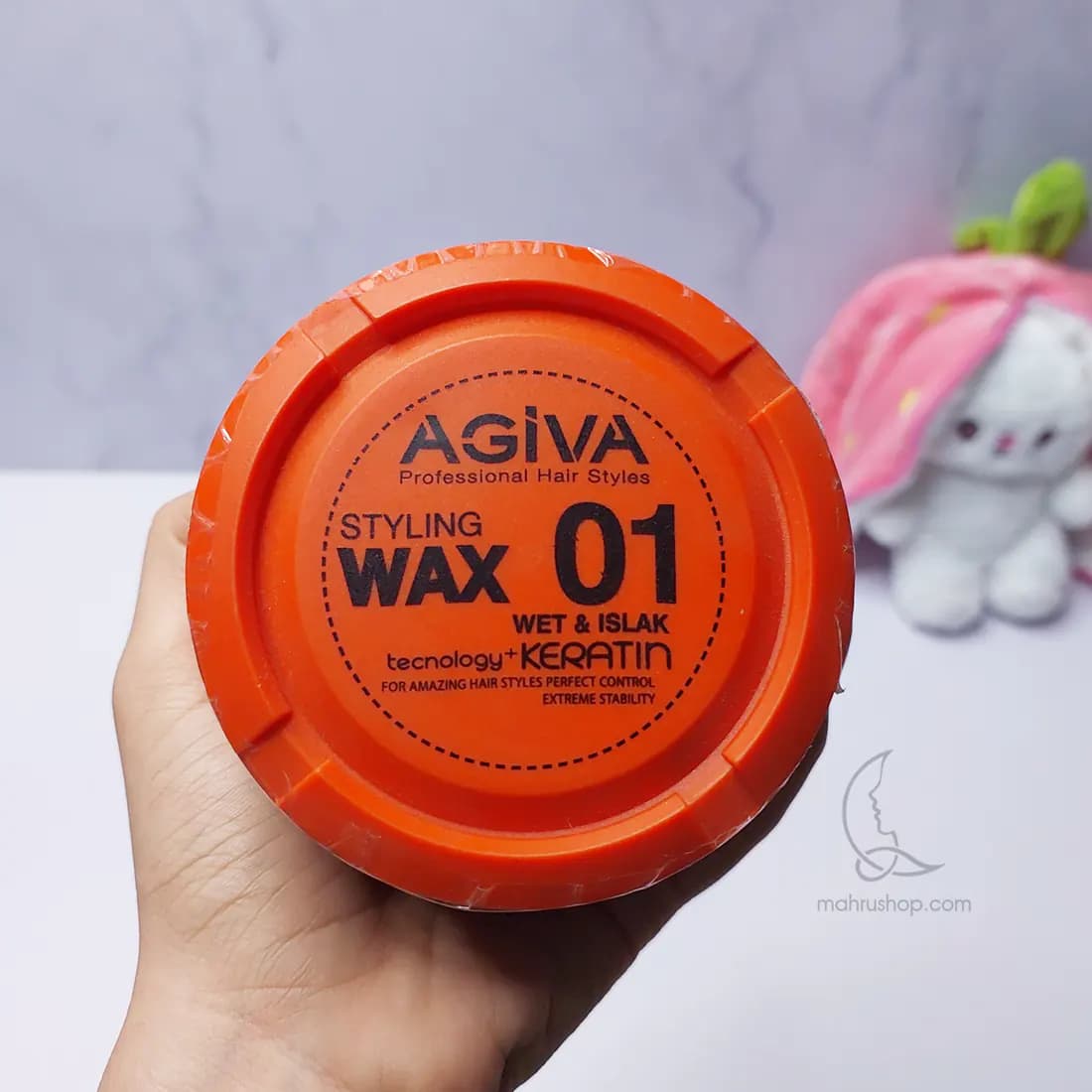 واکس مو آگیوا AGIVA 01 مدل Wet & Islak حجم 175 میلی لیتر
