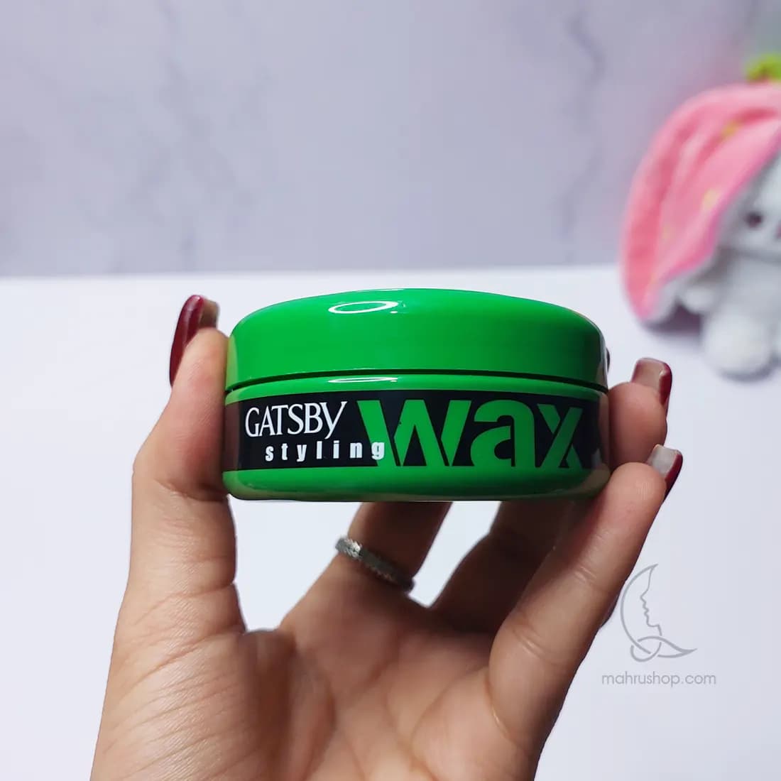 واکس مو گتسبی سبز مدل Gatsby British Wave حجم 75 گرم — تصویر ۲