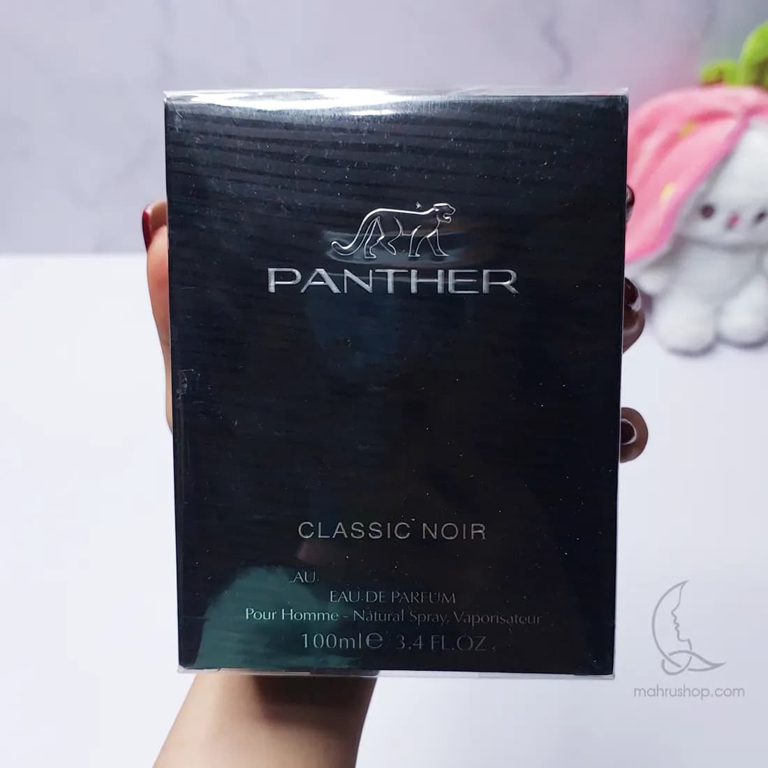 ادکلن مردانه Panther Classic Noir (پانتر کلاسیک نویر) فرگرنس ورد حجم 100 میلی لیتر — تصویر ۲
