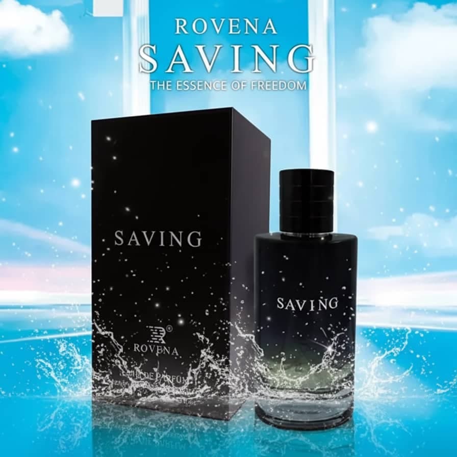 عطر ادکلن مردانه دیور ساواج روونا فرانسه مدل سیوینگ (Rovena Saving) حجم 100 میل
